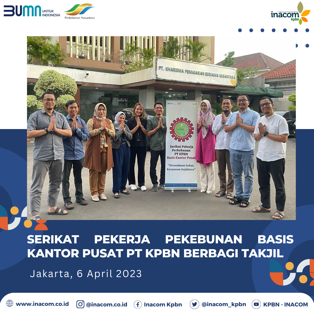 Serikat Perkebunan Basis Kantor Pusat PT KPBN Berbagi Takjil